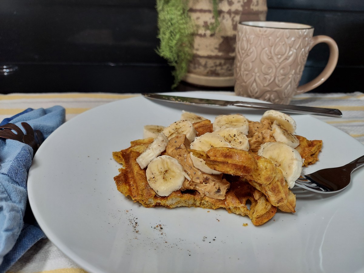 Overnight Pumpkin Waffles